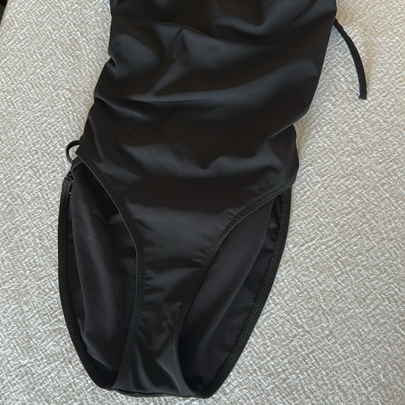 Balenciaga Laced Up One-Piece Swimsuit, Black, Medium, $650 - Picture 10 of 14